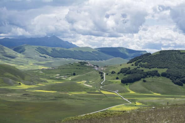 Vista su Castelluccio di Norcia_Sibillini