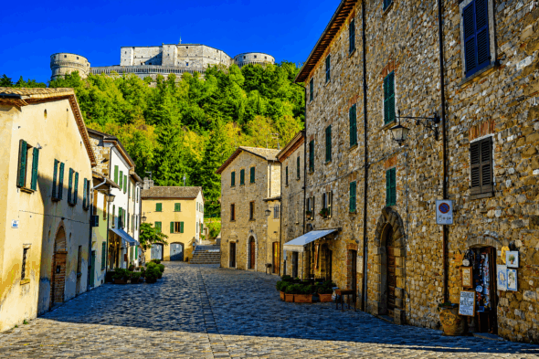 San Leo borgo